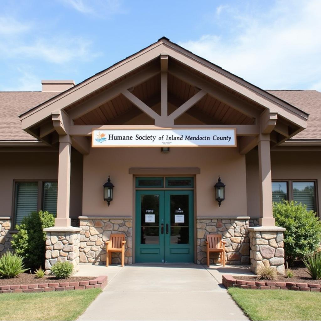 Humane Society of Inland Mendocino County building exterior