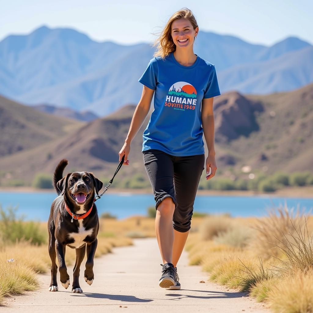 Humane Society Lake Havasu Volunteer Dog Walking