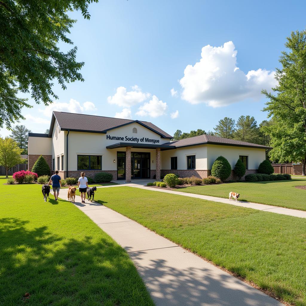 Humane Society Monroe LA Exterior