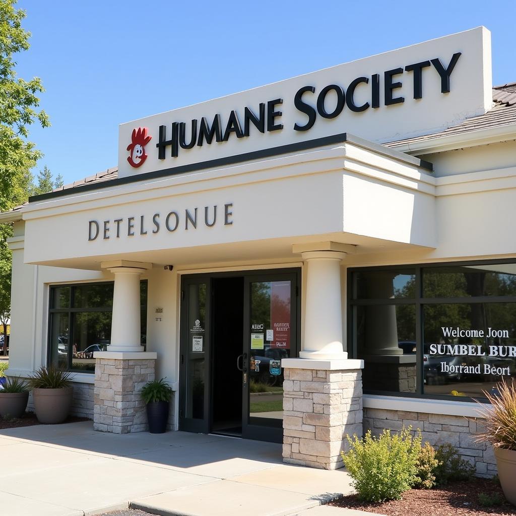 Humane Society Napa CA Building