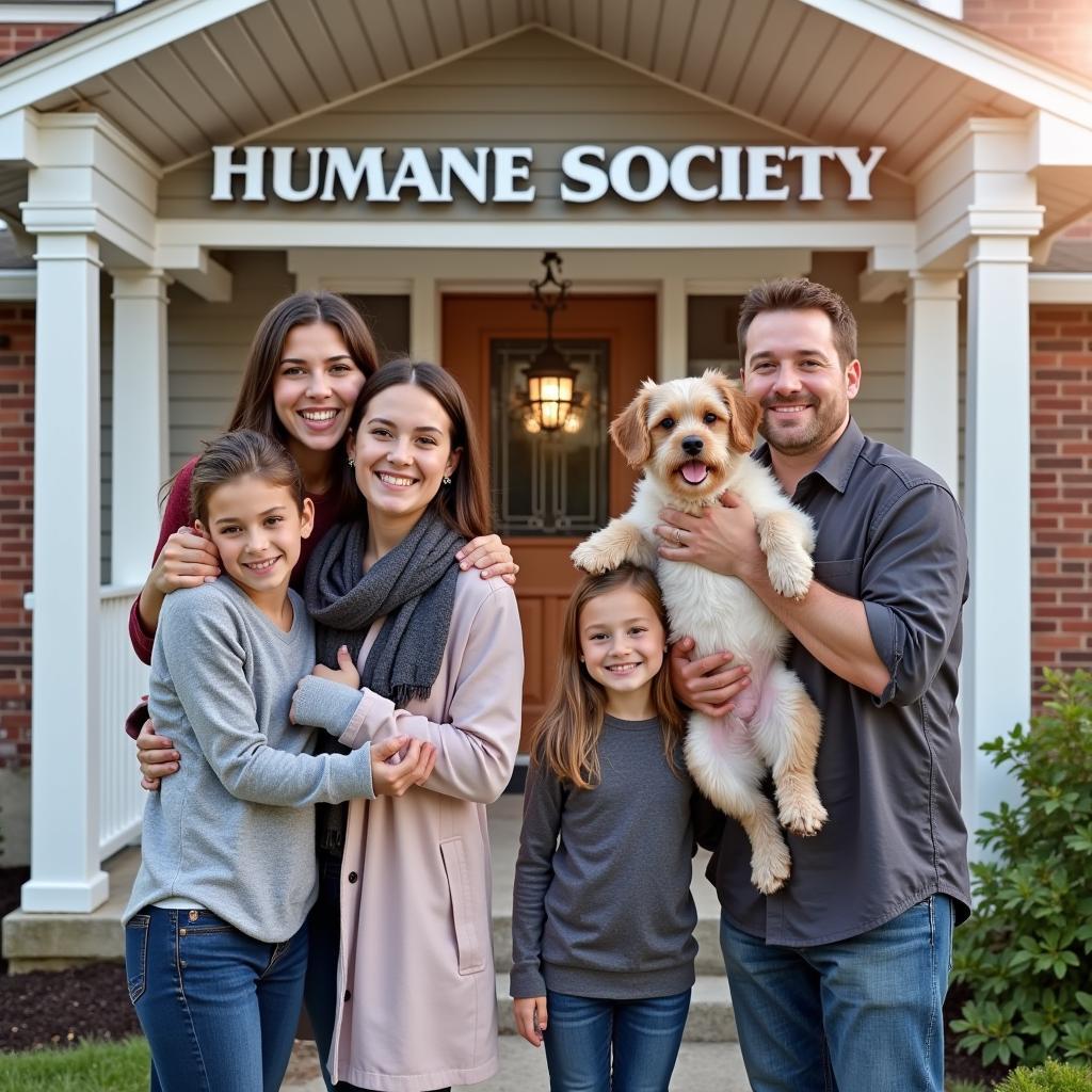 Joyful Adoption at Humane Society Neillsville