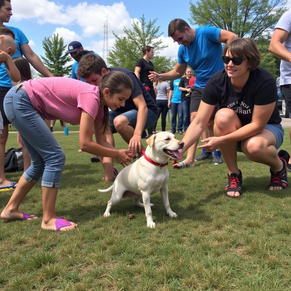 Adoption event at the Humane Society of NW Montana