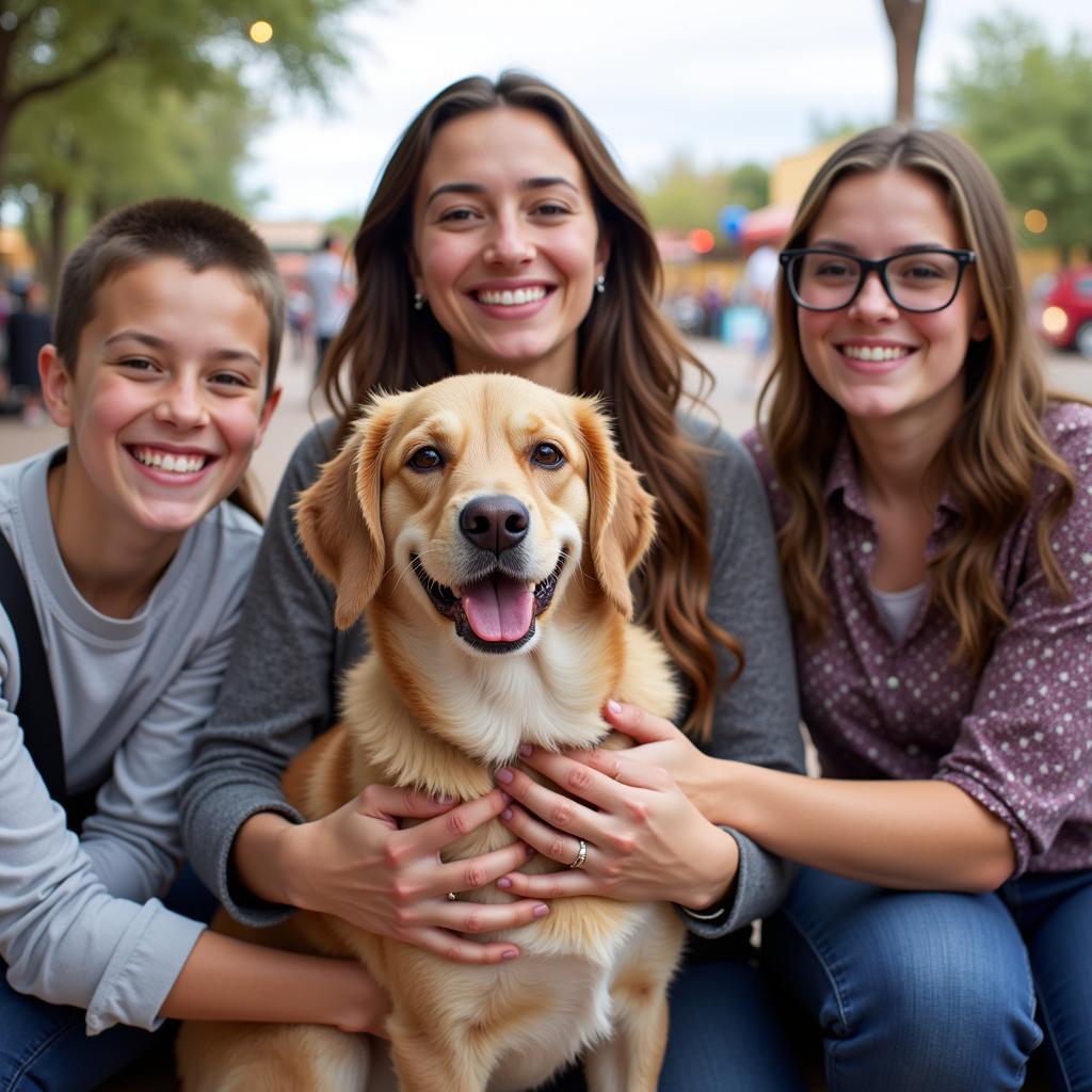 Adoption event at the Humane Society