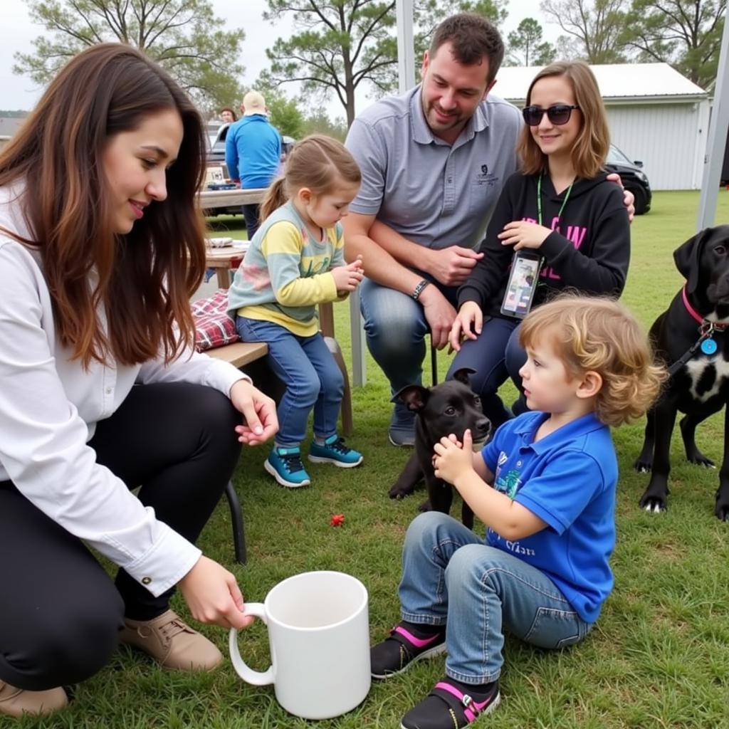 Adoption events provide an opportunity for animals to find their forever homes.