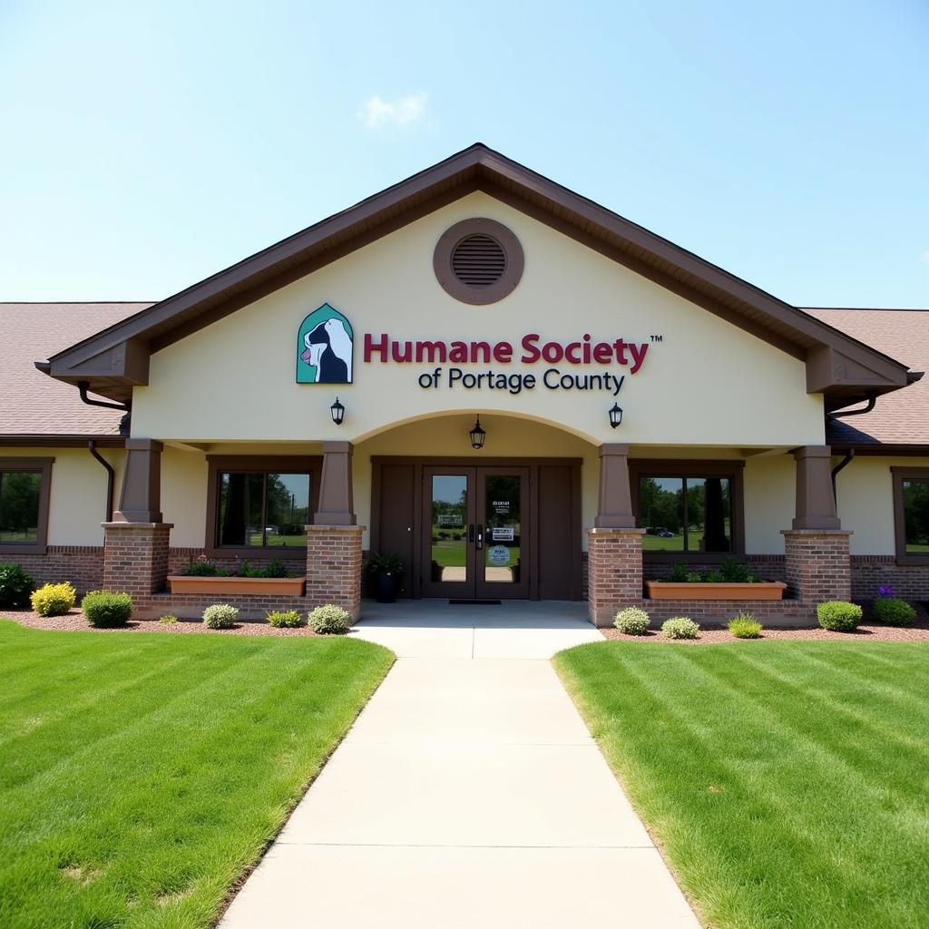 The Humane Society of Portage County building