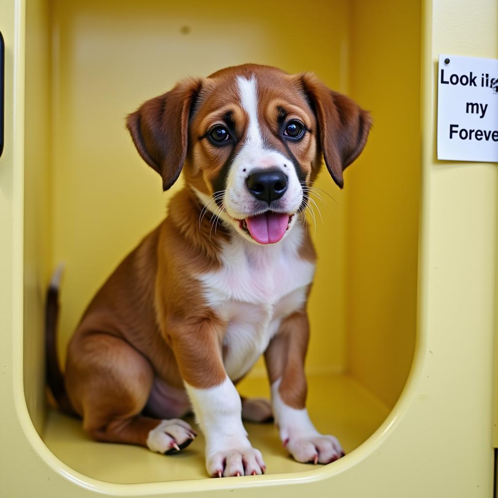 Adorable Puppy Awaiting Adoption