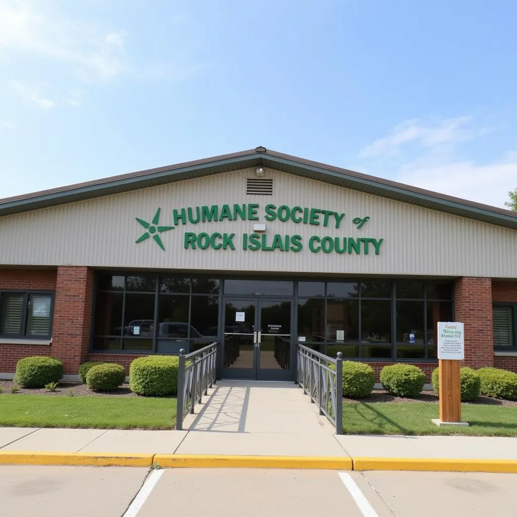 The Humane Society of Rock Island County building