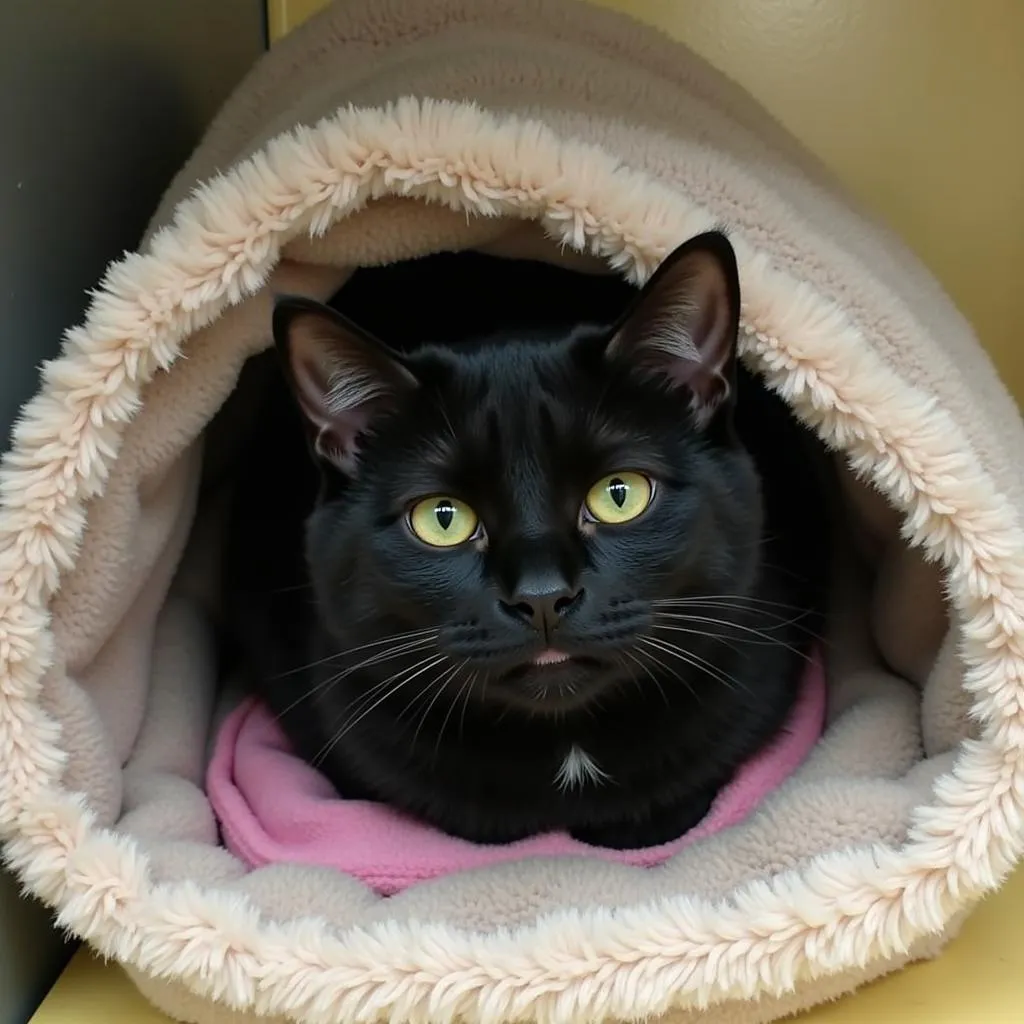 Cat at the Humane Society of Stark County waiting for a home