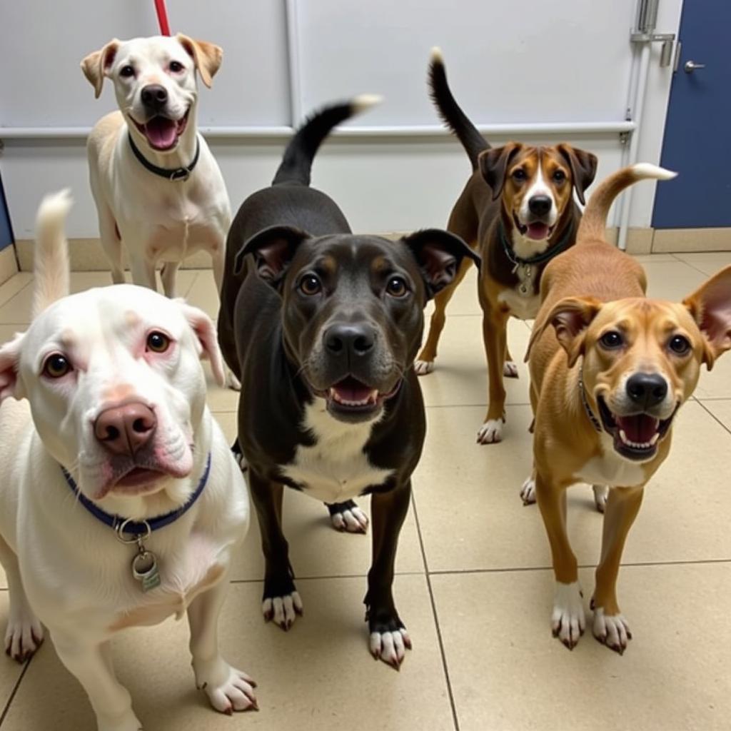 Adorable dogs available for adoption at the Humane Society