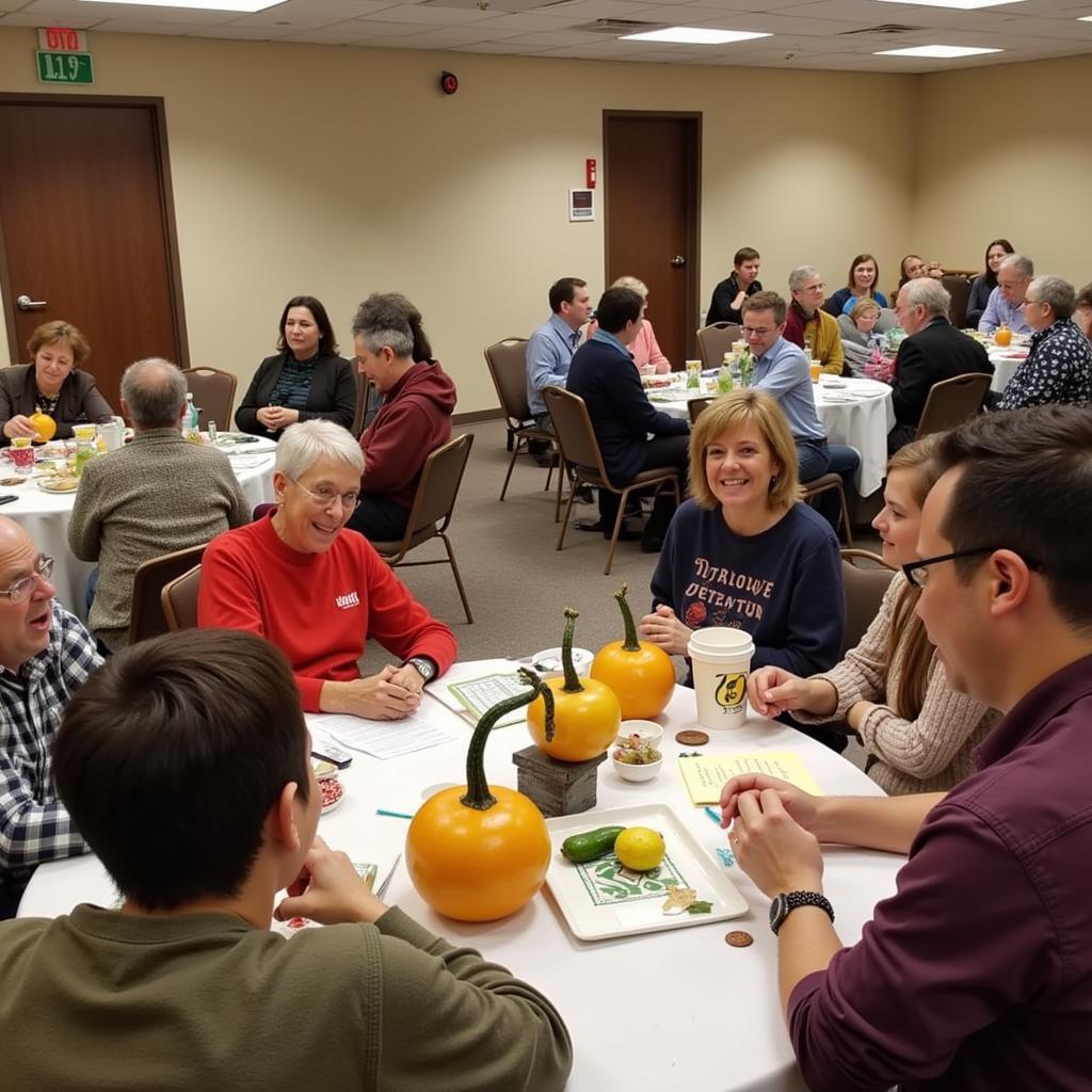 Idaho Gourd Society members gathered for a meeting