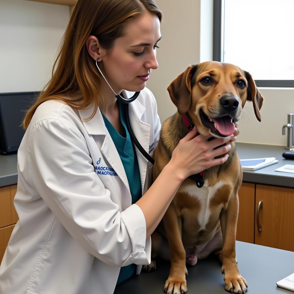 Veterinarian Exam at Independence County Humane Society