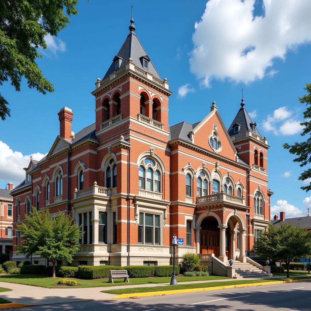 The Indiana Historical Society Building in Indianapolis