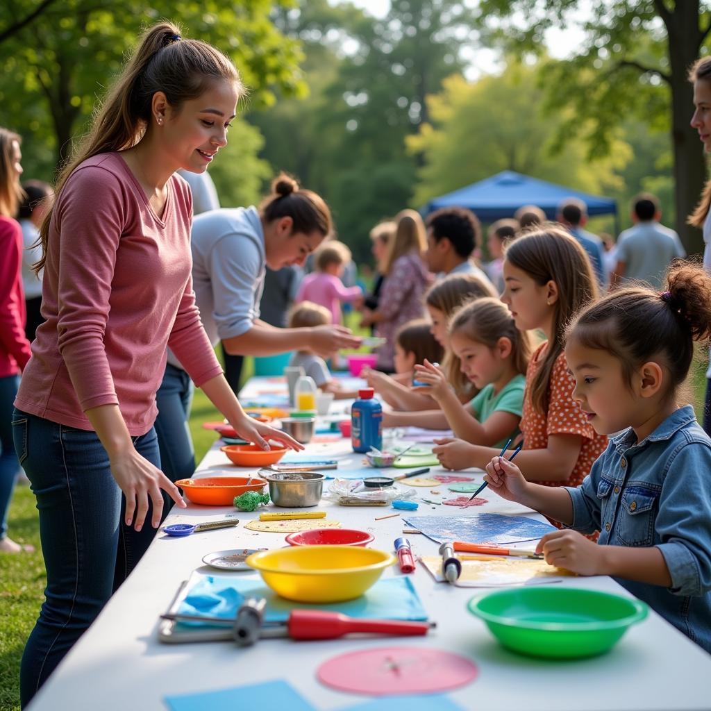 Community Event Hosted by the Infant Welfare Society