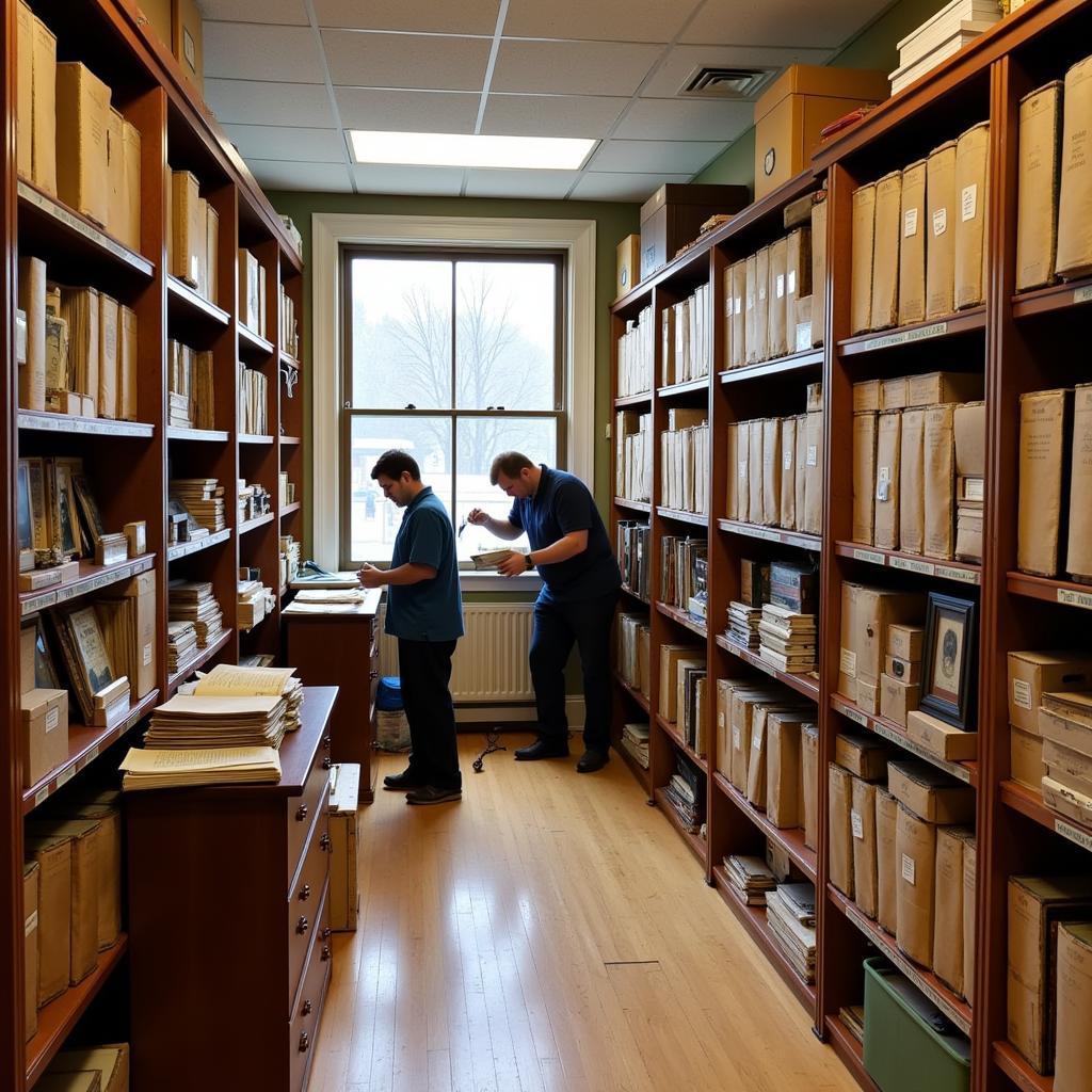 Islesboro Historical Society Archive Interior