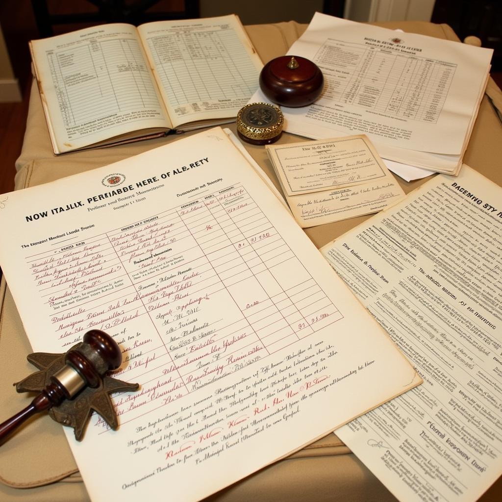 Italian Mutual Benefit Society Documents and Artifacts