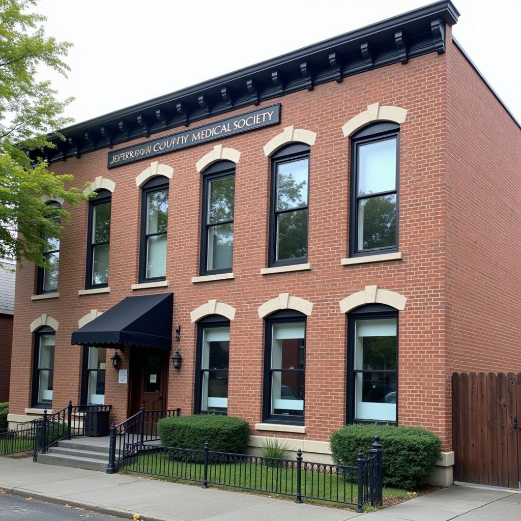 Historic Jefferson County Medical Society Building in Birmingham, Alabama