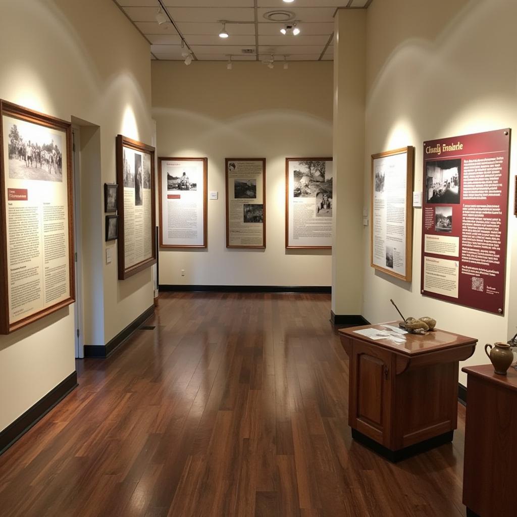 Kandiyohi County Historical Society Interior Exhibit