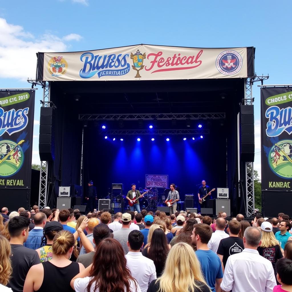 Kansas City Blues Society Annual Festival Stage