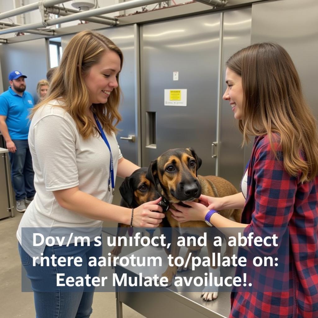 Kansas Humane Society Meeting the Animals