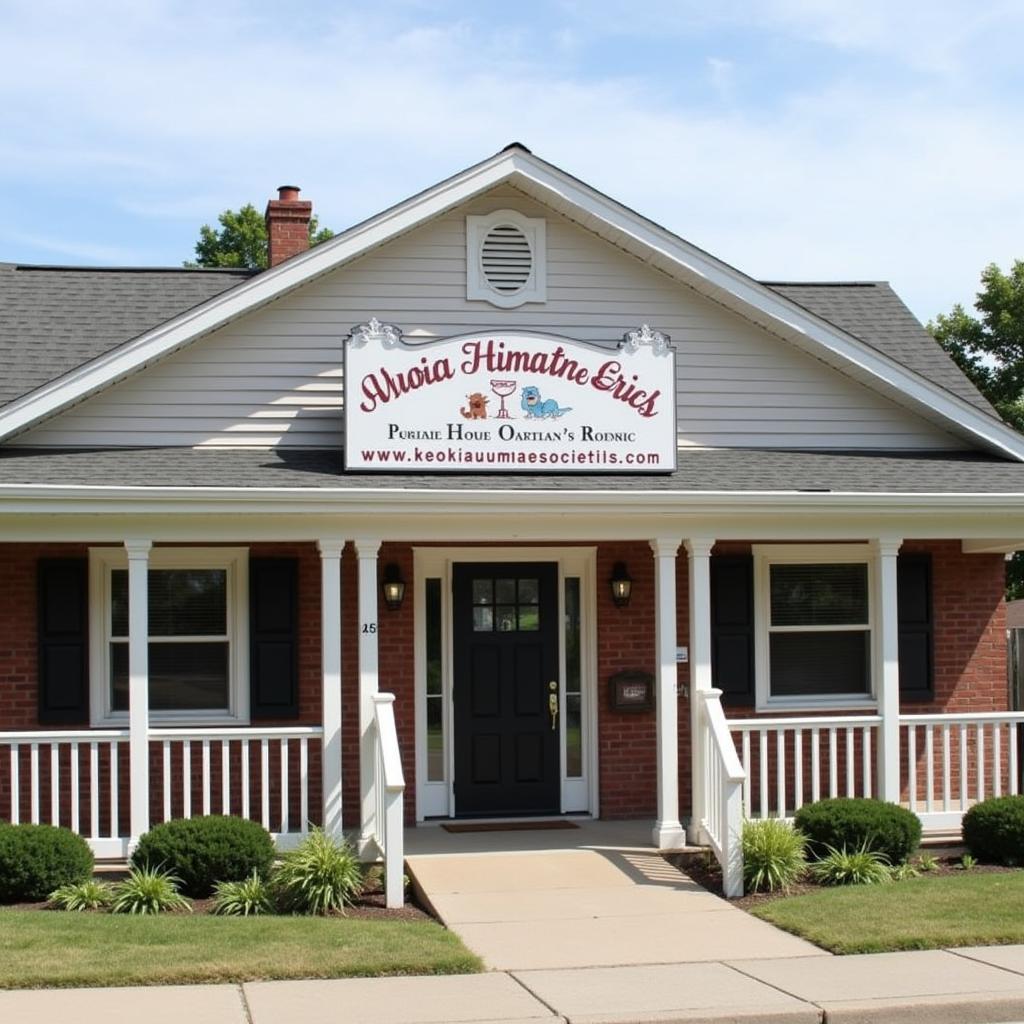 Keokuk Humane Society building exterior