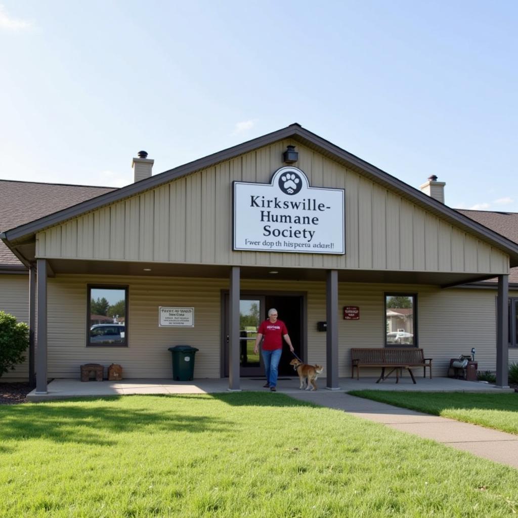 Kirksville Humane Society Building Exterior