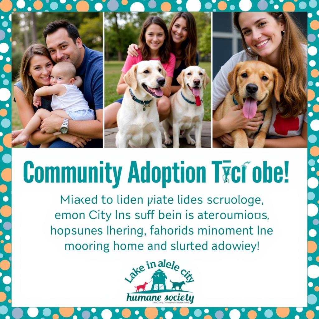 Lake City Humane Society adoption event