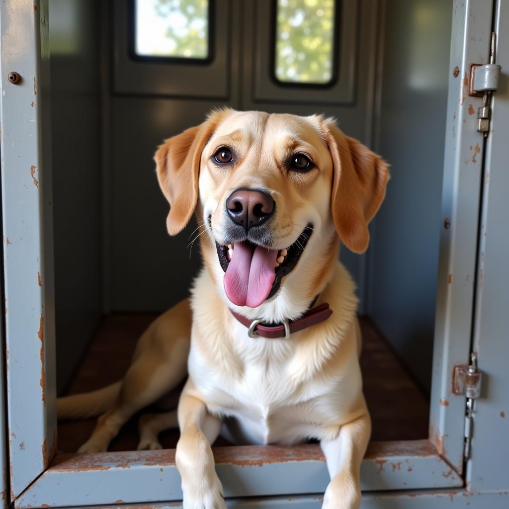 Dog awaiting adoption at Lake City Humane Society