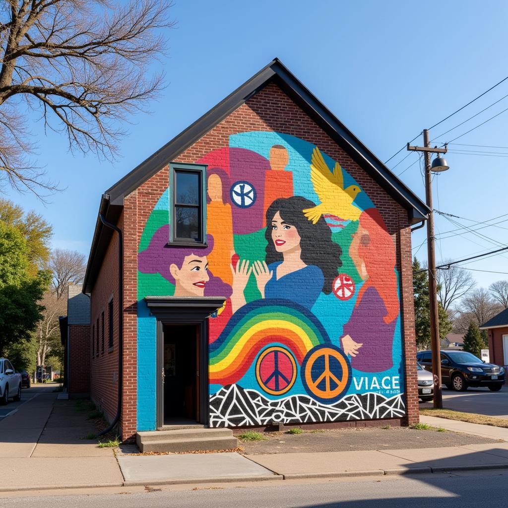 Lash Beacon Peace Mural