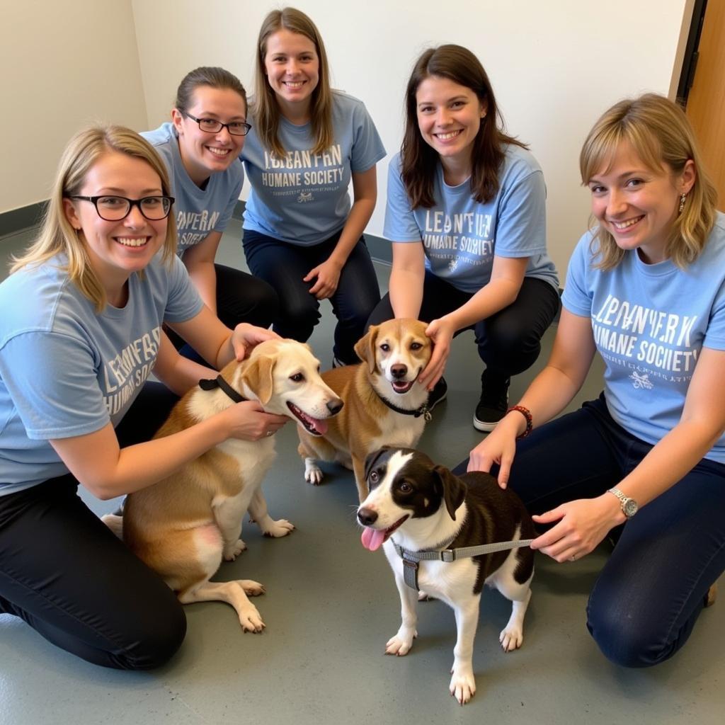 Volunteers at Lebanon County Humane Society