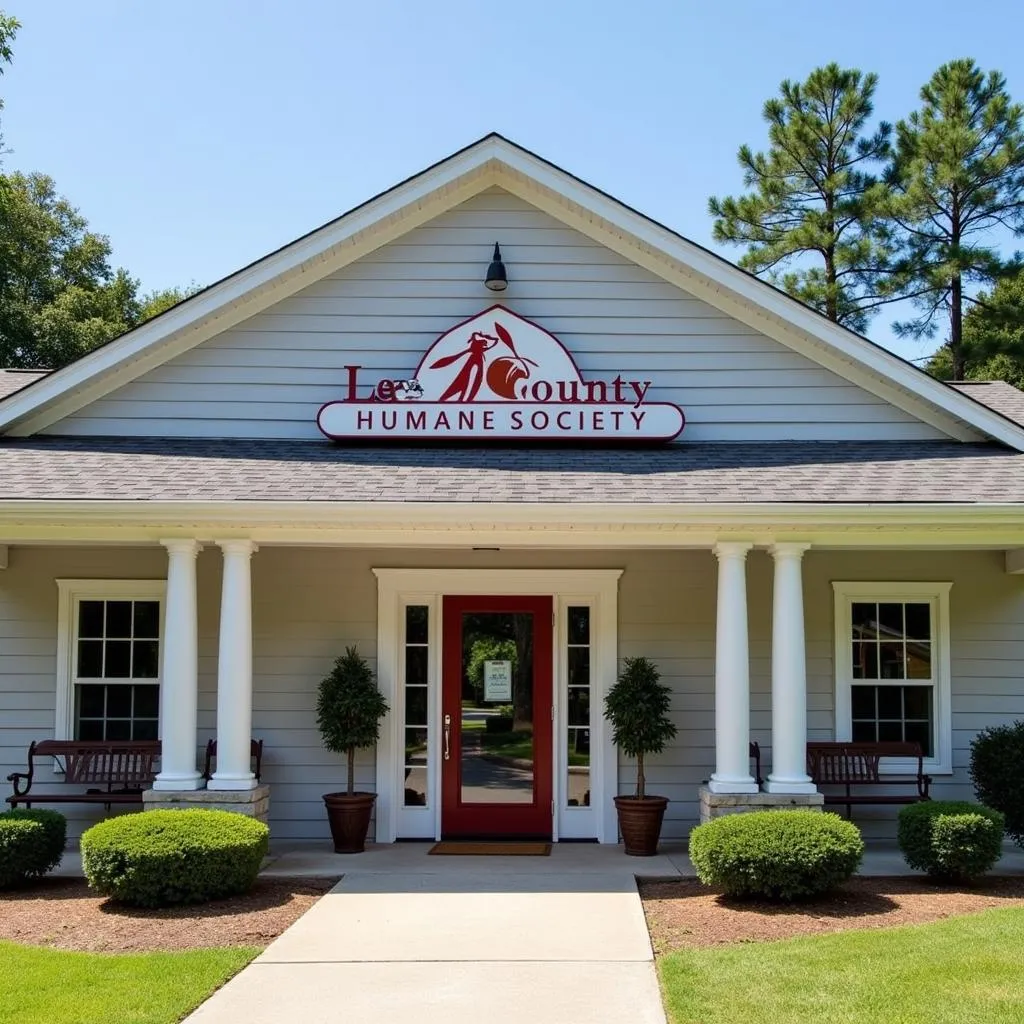 Lee County Humane Society building exterior