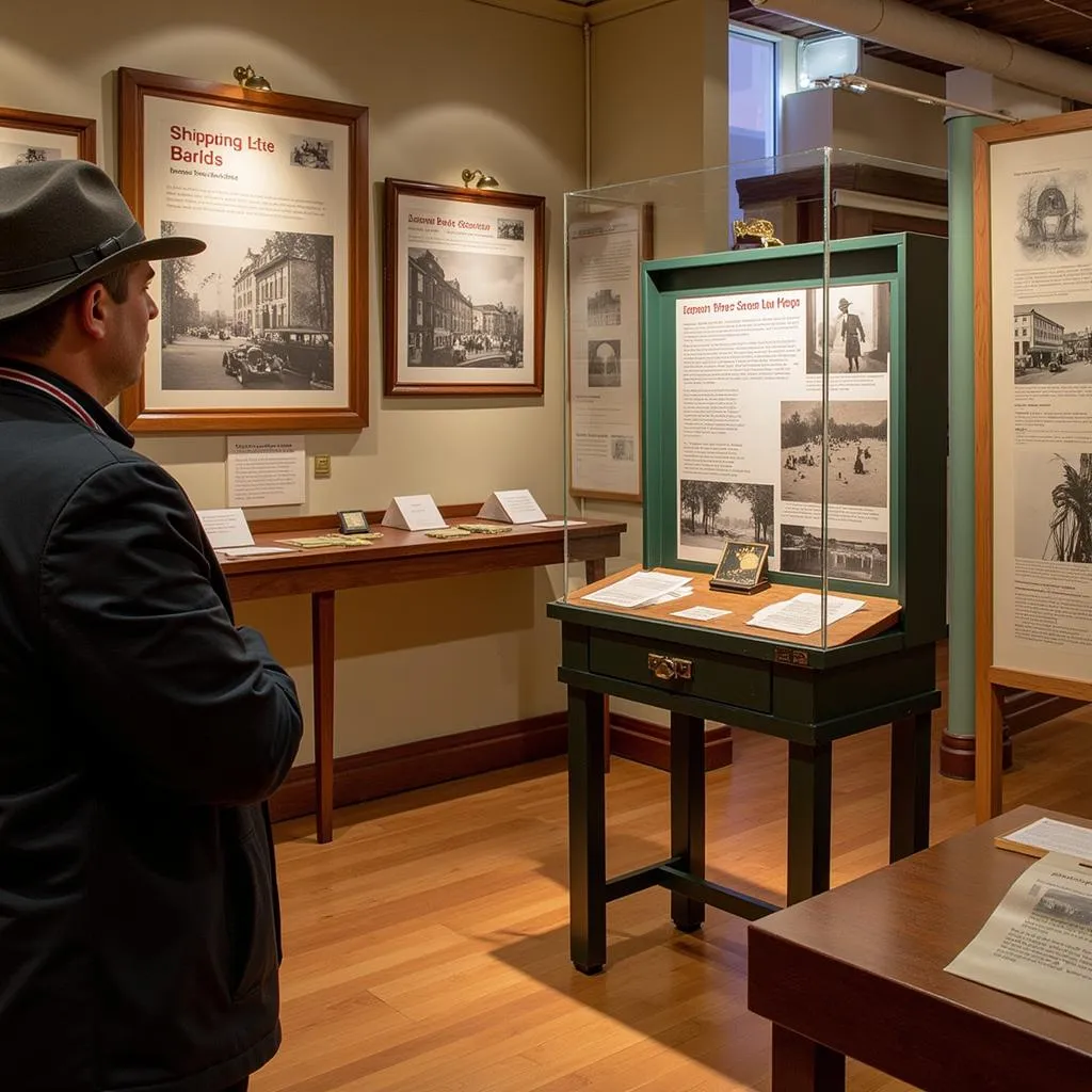 Historical Exhibit at the Lemont Area Historical Society