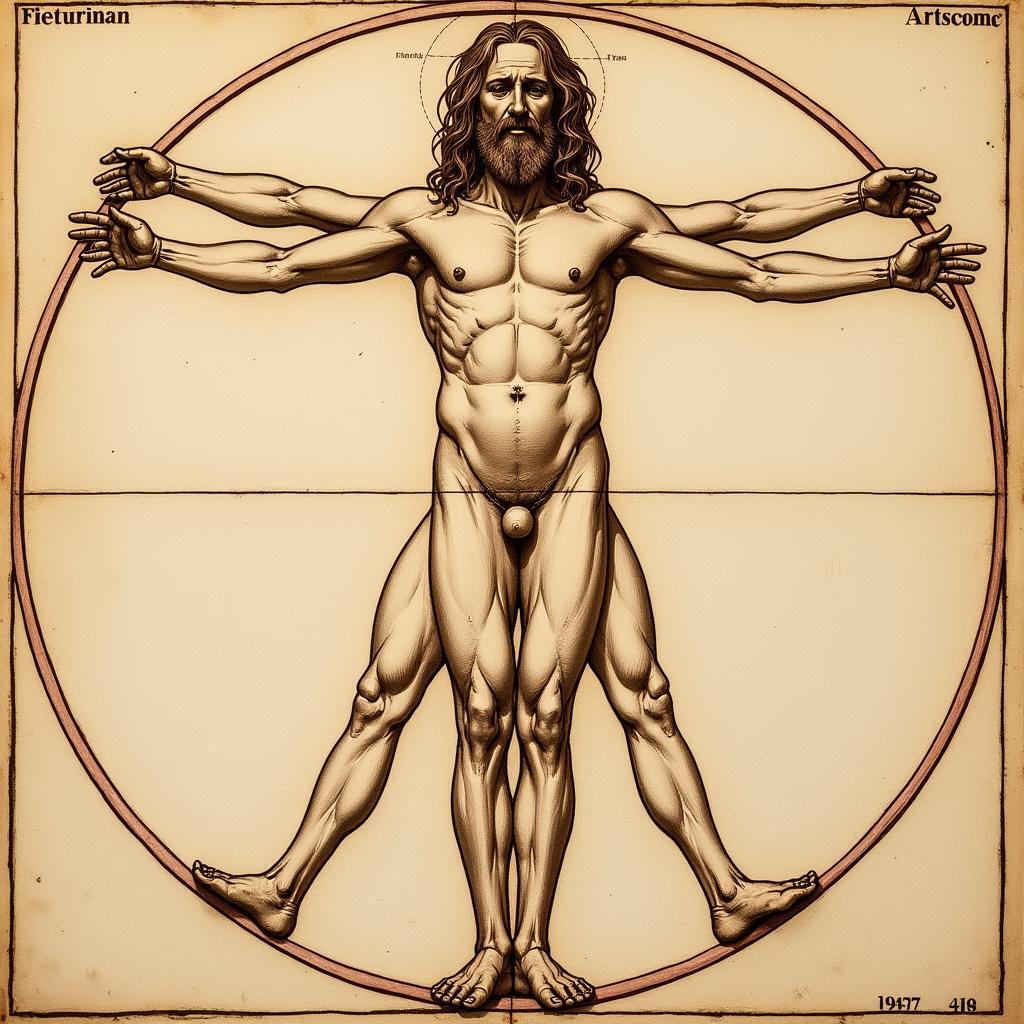 Leonardo da Vinci's Legacy: The Vitruvian Man