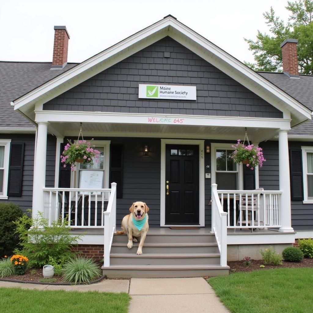 Lewiston Humane Society Building Exterior