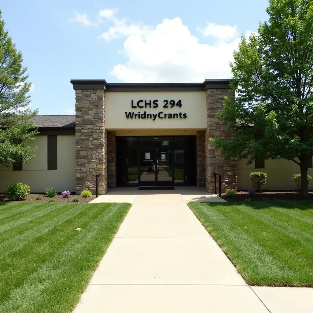 Exterior view of the Lincoln County Humane Society building in Merrill, Wisconsin