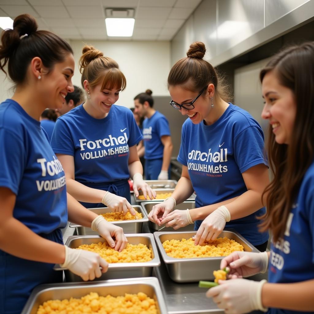 Volunteering at the Logan County Cancer Society 