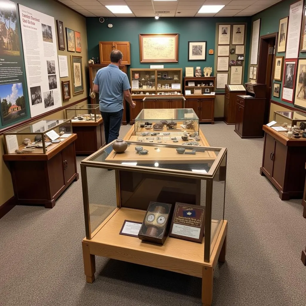 Lowndes County Museum Exhibit Hall