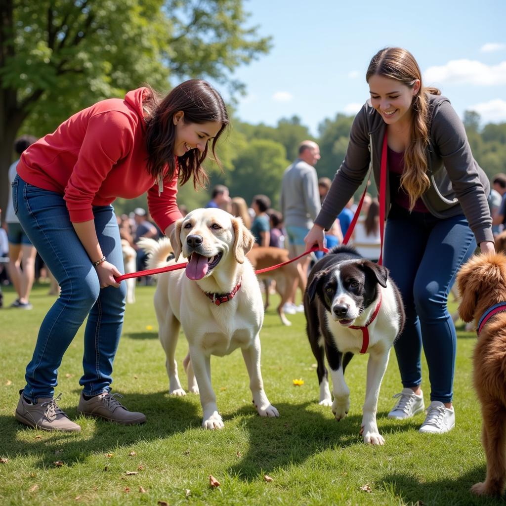 Lynchburg Humane Society Dog Adoption Event