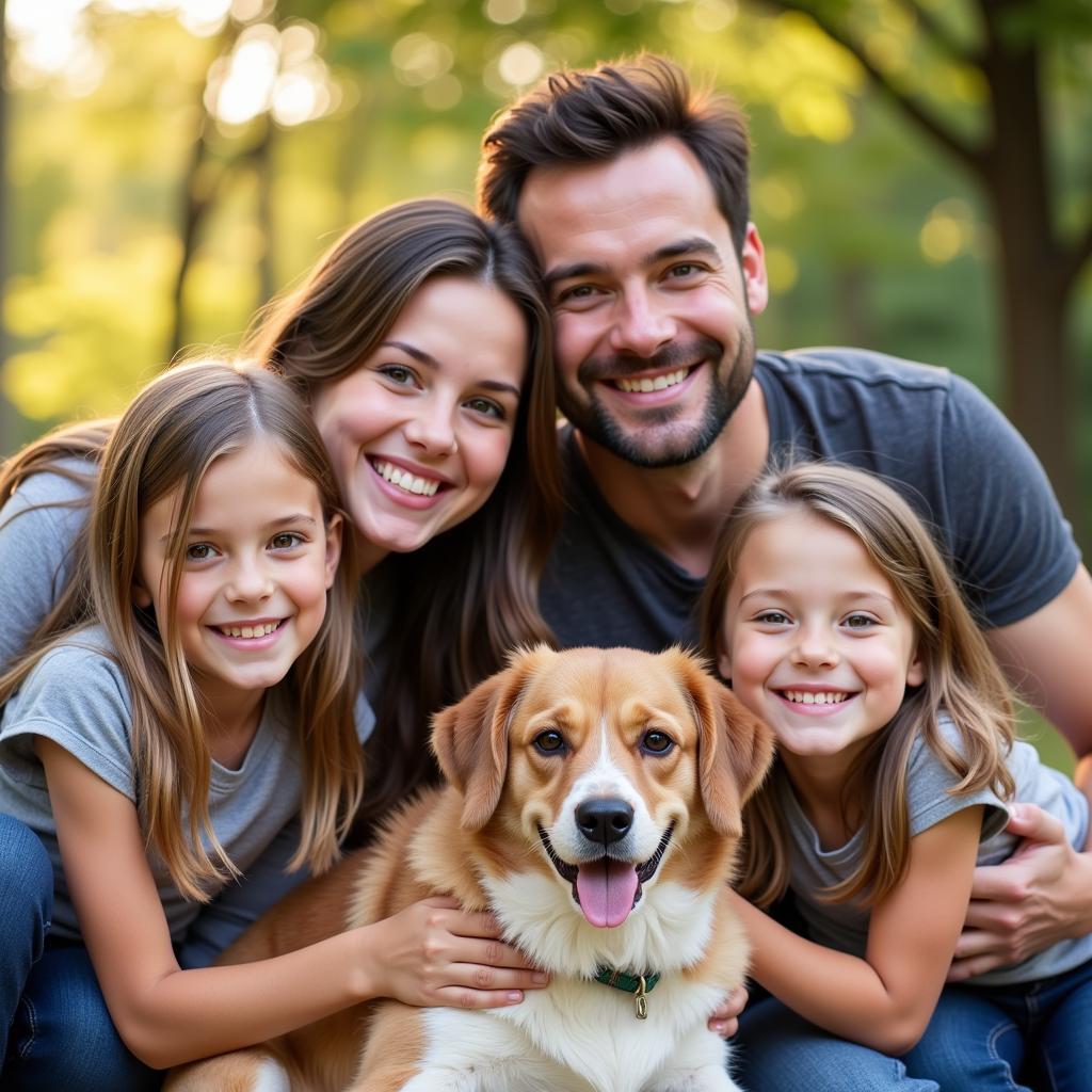 Lynchburg Humane Society Dog Adoption Happy Family