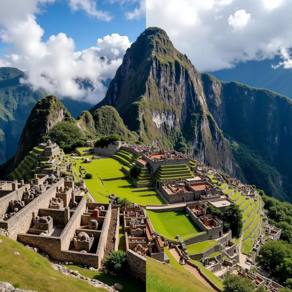 Machu Picchu and Tenochtitlan Architectural Comparison