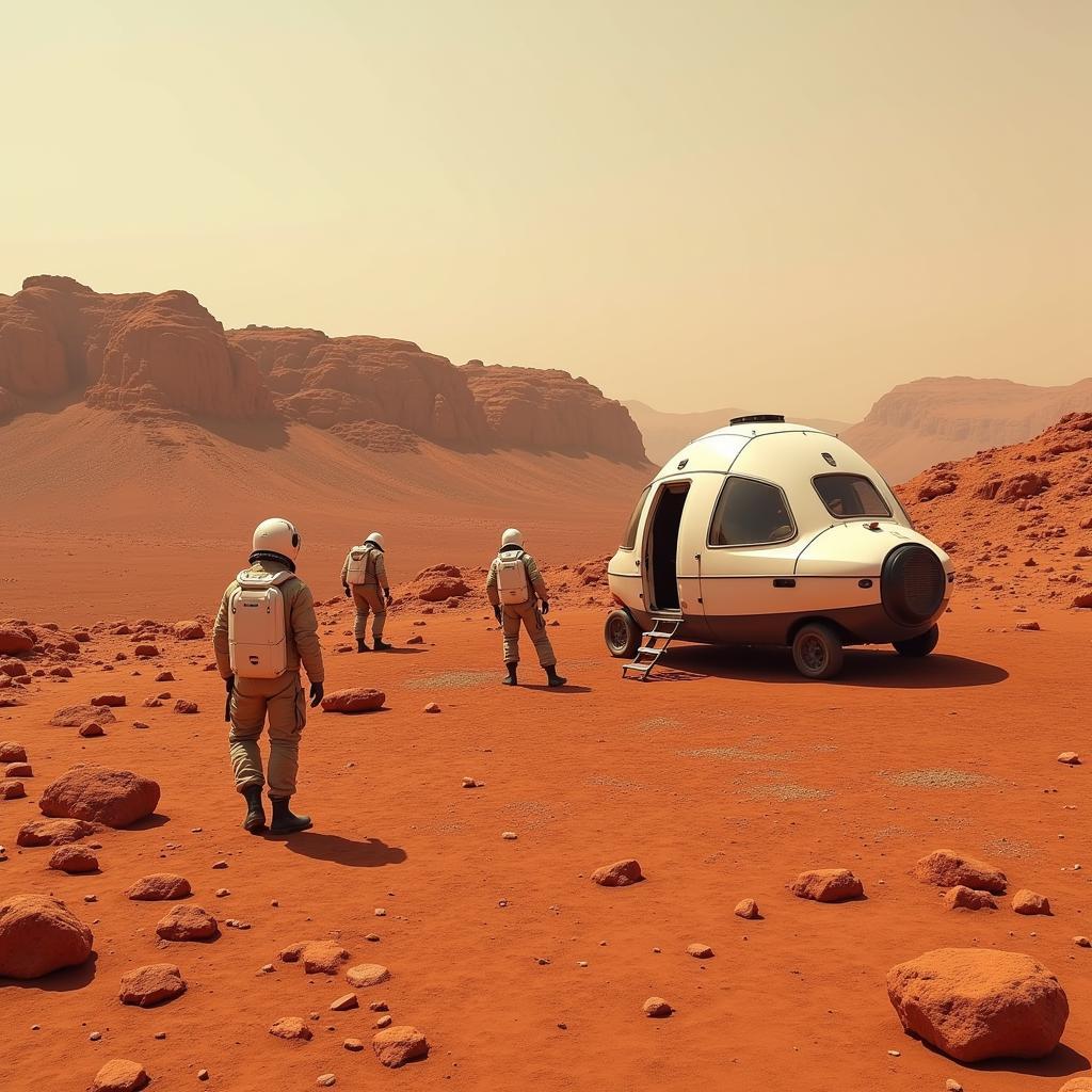 Simulated Mars Environment