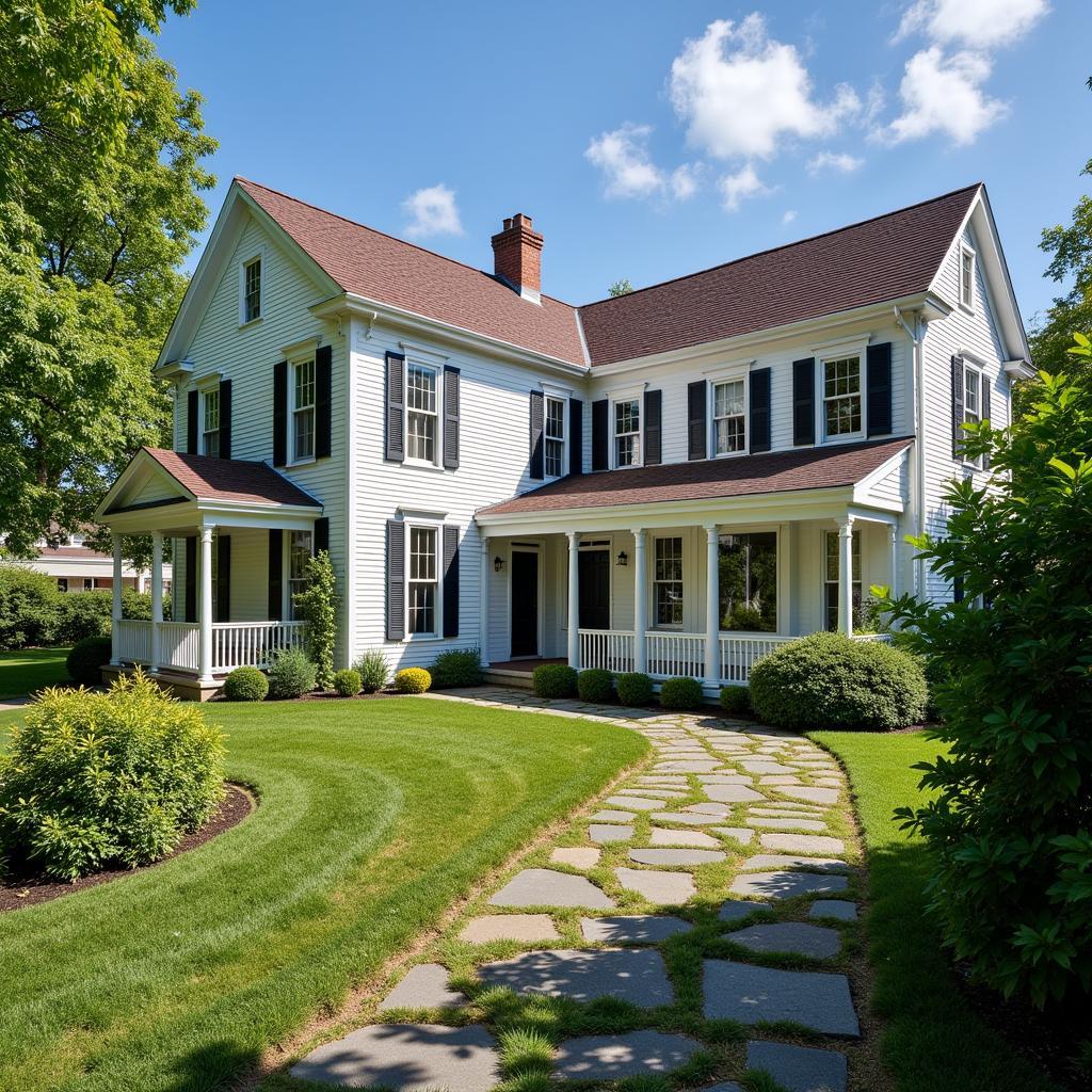 The Mayflower Society House exterior