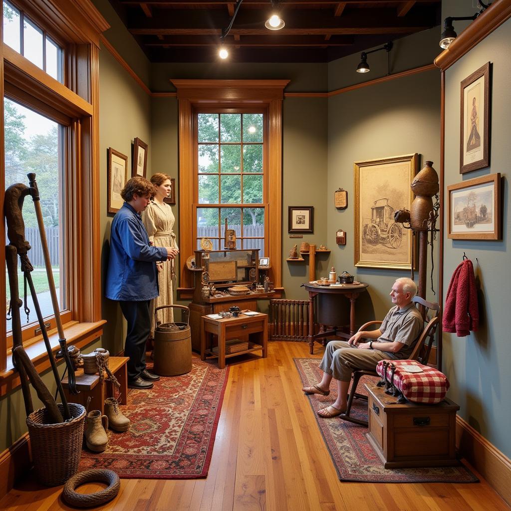 Museum Exhibit at the McHenry County Historical Society