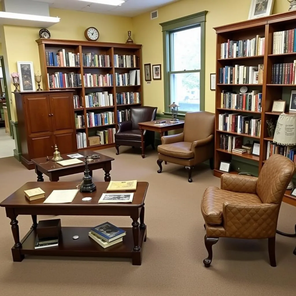 Artifacts at the Medfield Historical Society