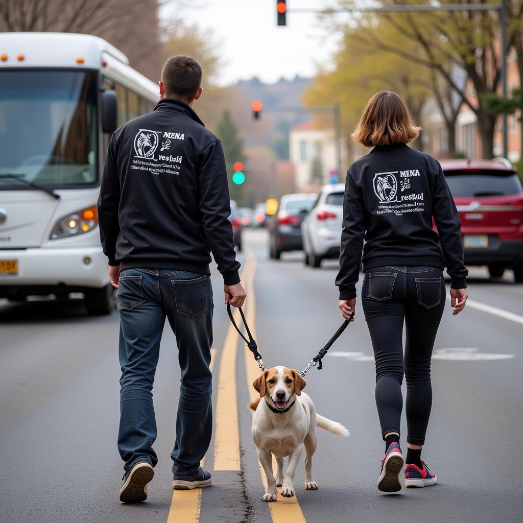 MENA Humane Society Volunteers in Action