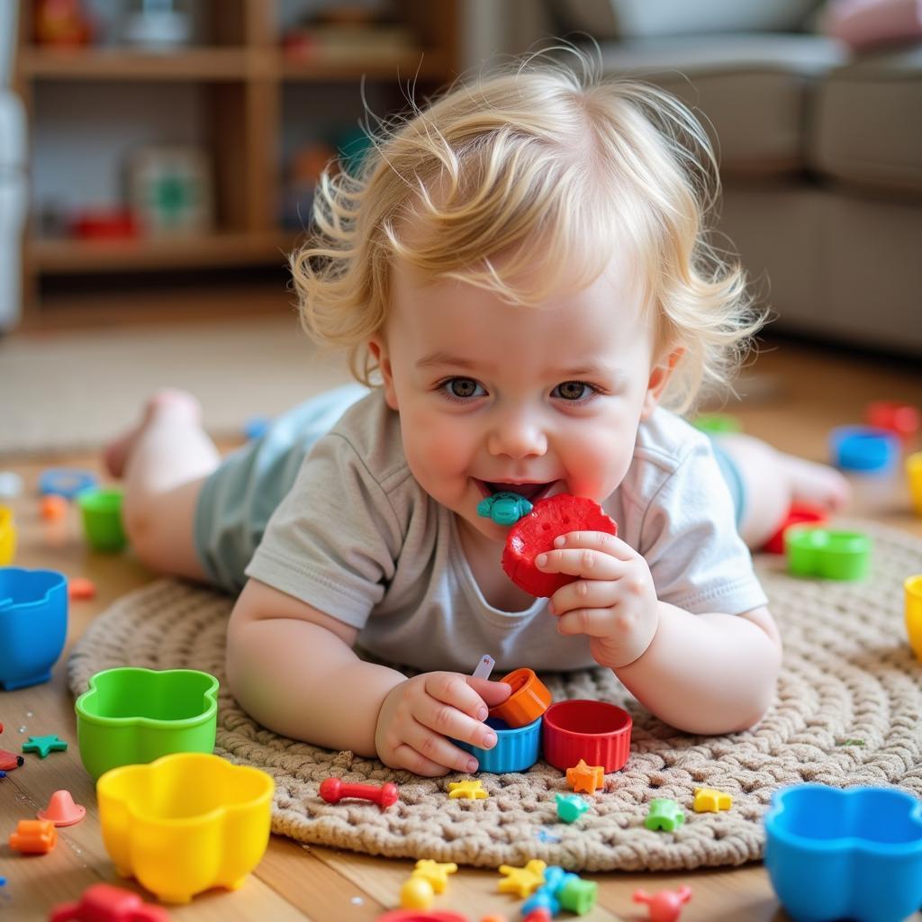 Toddler Making a Mess Labeled as a Menace to Society