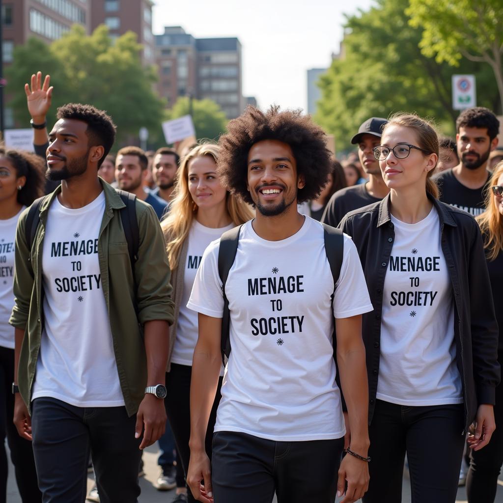 Menace to Society Shirt as Symbol of Social Justice