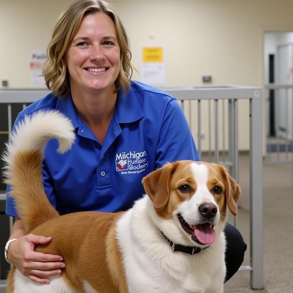 Animal Care at Michigan Humane Society