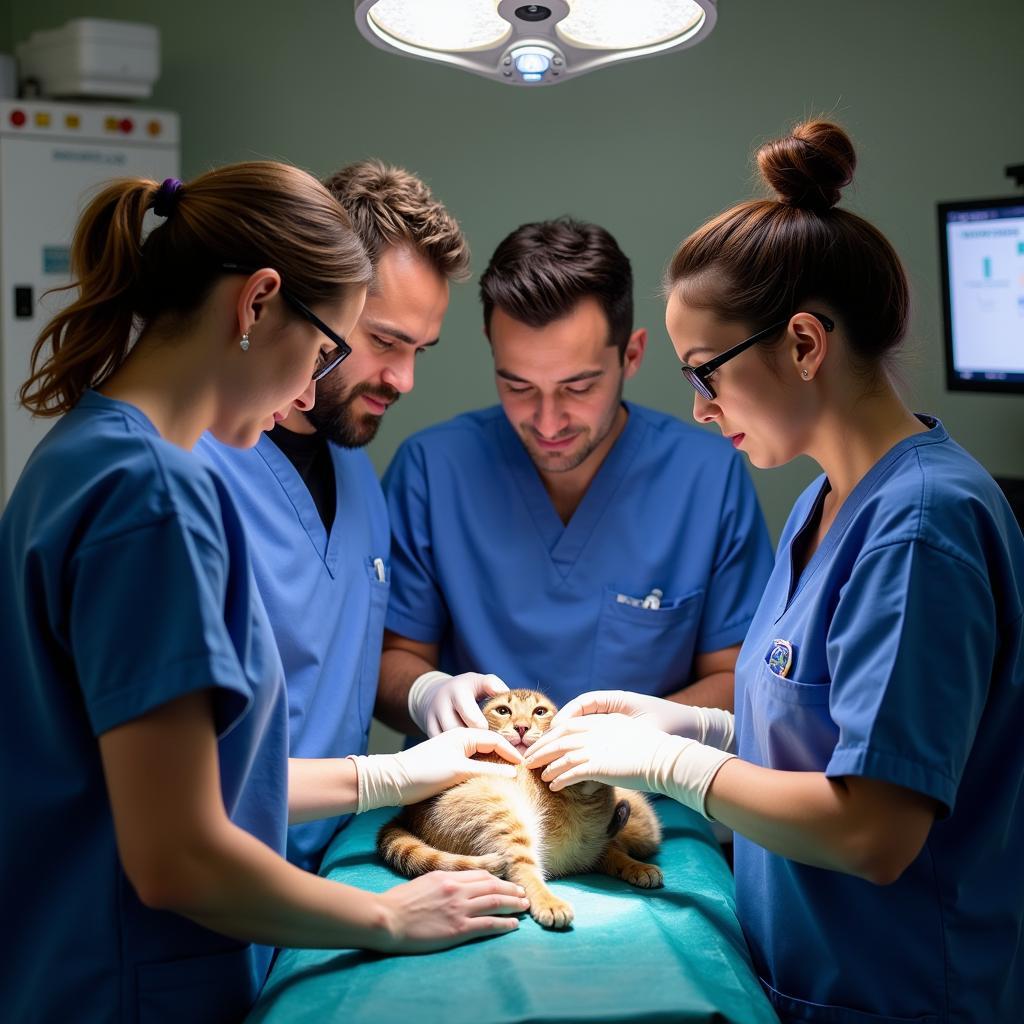 Veterinary Care Team at Michigan Humane Society