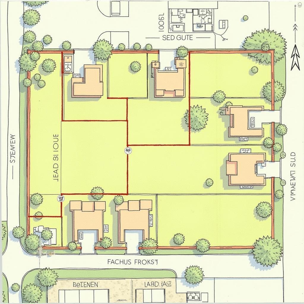 Land Survey of a Residential Property in Michigan