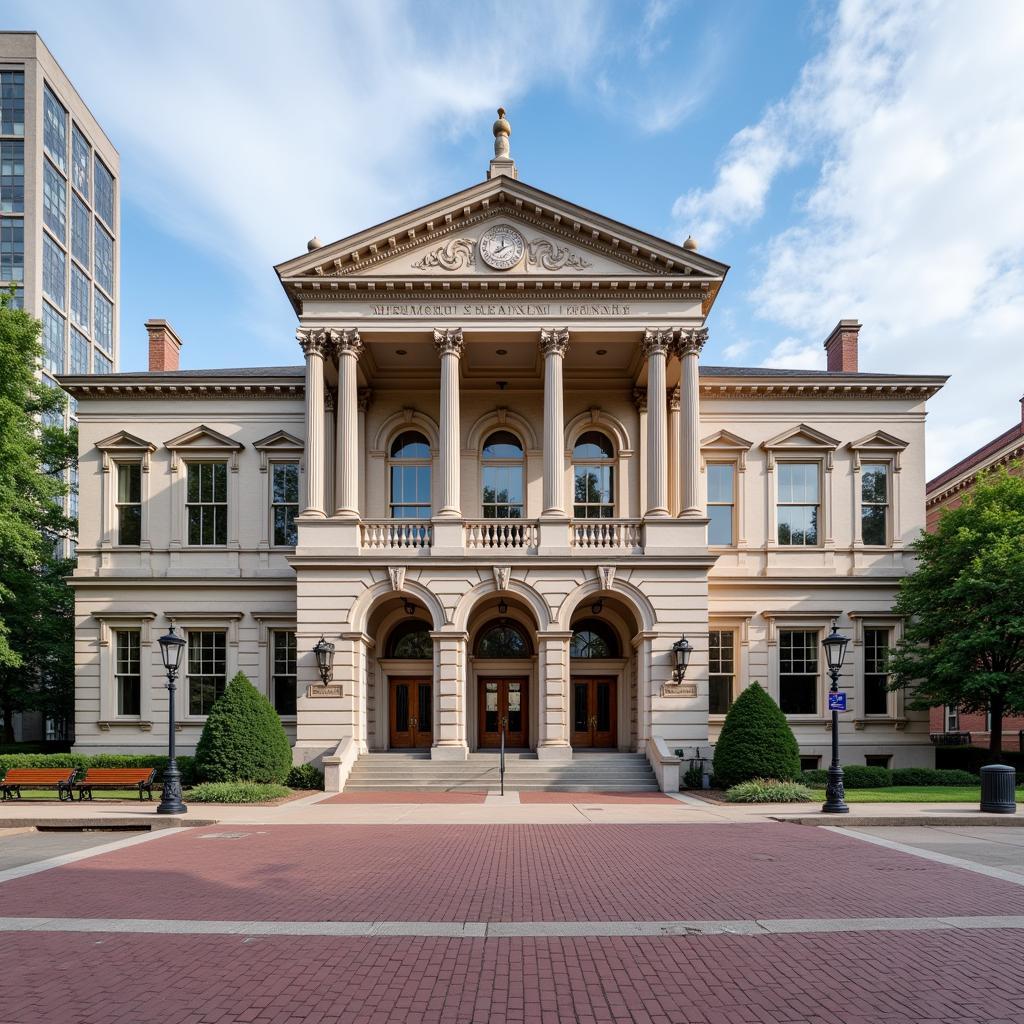 The Missouri Historical Society Building in St. Louis